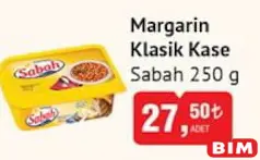 SABAH MARGARİN KLASİK KASE 250 G